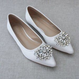 Brand New/Never Worn Kailee P Wedding Flats